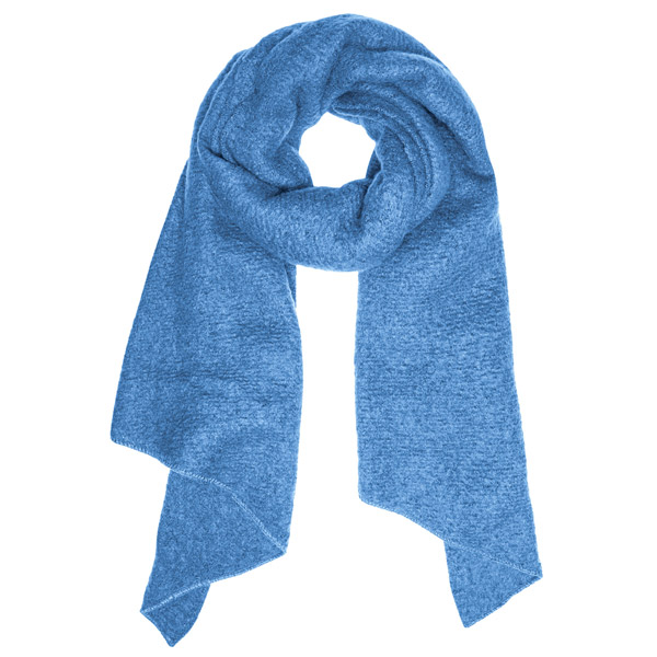 Jimmy Choo Gebreide sjaal blauw casual uitstraling Accessoires Sjaals Gebreide Sjaals 