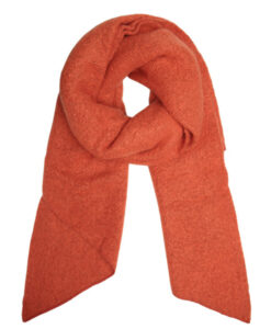 Gebreide-sjaal-oranje-zachte-stof-sjaal-kopen